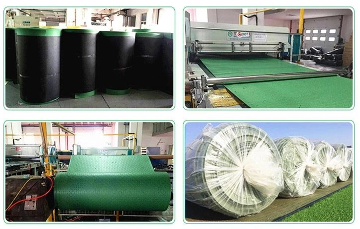 Sports Ground Use PE Foam Shock Absorption Pad for Football/Soccer Turf Grass