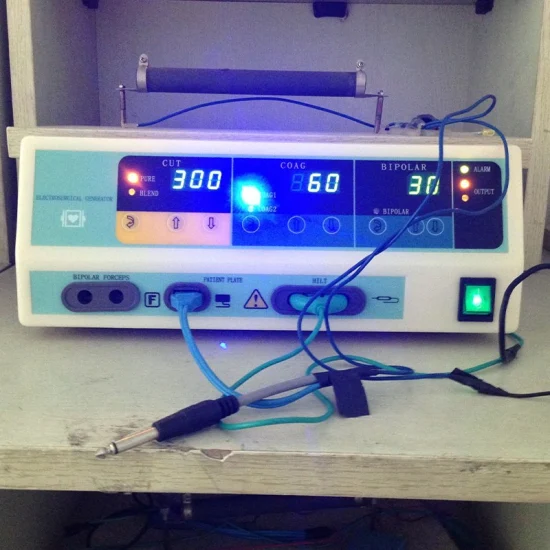 Hochwertige 300W 350W chirurgische Ausrüstung Diathermie 400V tragbare bipolare Elektrokauterisationsmaschine